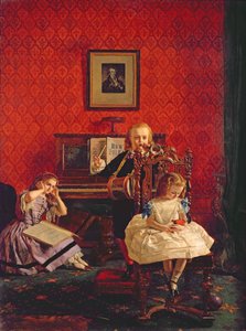 La musique a des charmes, 1861 - William Maw Egley