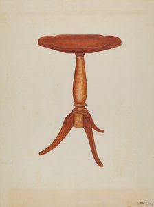 Table basculante ou table à bascule, 1937
