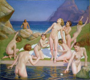 Nausicaa - William McGregor Paxton