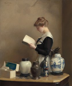 La femme de ménage - William McGregor Paxton
