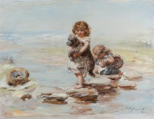Pierres de gué - William McTaggart