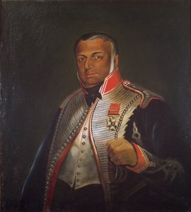 Colonel James Skinner CB (1778-1841) 1er régiment de cavalerie locale, vers 1836 - William Melville