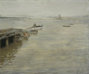 Un jour gris - William Merritt Chase