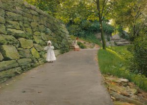 Dans le parc - William Merritt Chase