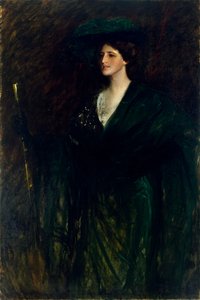 La Dame émeraude, vers 1896-1900