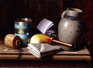 Nature morte avec tabac Three Castles