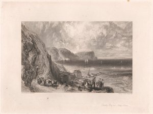 Baie de Clovelly et île de Lundy - William Miller