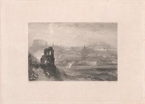 Édimbourg depuis la chapelle Saint-Antoine