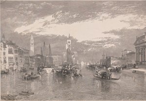 Le Grand Canal, Venise - William Miller