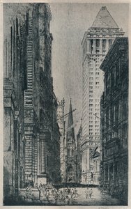Wall Street, New York, vers 1913 - William Monk