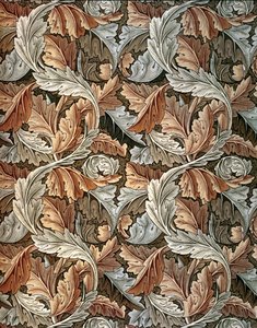 Papier peint Acanthus, conçu par William Morris - William Morris