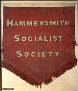 Bannière de la Hammersmith Socialist Society - William Morris