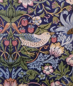 Le Voleur de fraises, 1883 : William Morris (1757-1827) Tapisserie