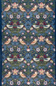 Le voleur de fraises. Tissu décoratif, 1883 - William Morris