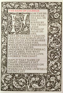 Le Viol de Lucrèce, de 