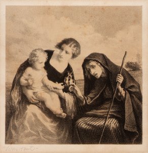 Le diseur de bonne aventure - William Morris Hunt