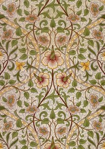 Tissu décoratif, 1876-1890 - William Morris Tapestry Works