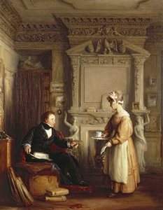 John Sheepshanks et un domestique