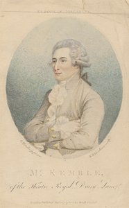 M. Kemble, du Théâtre Royal, Drury Lane - William Nelson Gardiner