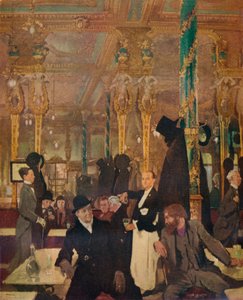 Le Café Royal, Londres, 1912 - William Newenham Montague Orpen