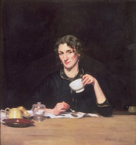 Une dame au petit déjeuner ou Le Déjeuner de Marie - William Nicholson