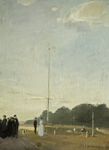 Hampstead Heath, Flagstaff - William Nicholson