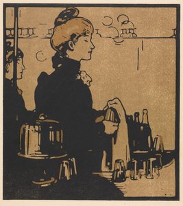 Types de Londres : Barmaid