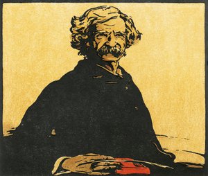 Portrait de Mark Twain