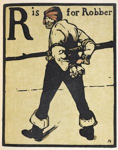 R pour Voleur, illustration de 