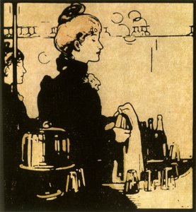 La Serveuse - William Nicholson