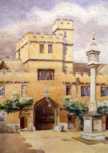 Le Quad avant, Corpus Christi College, Oxford - William Nicholson