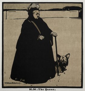 Douze portraits : S. M. la Reine - William Nicholson