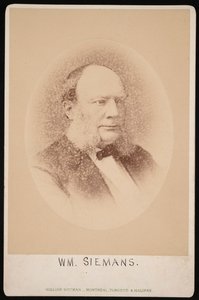 Portrait de Carl Wilhelm Siemens