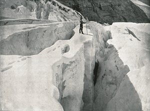 Les Rocheuses : Glacier Asulkan, chaîne Hermit, Canada, 1895 - William Notman and Son