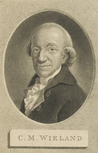 Portrait du poète et écrivain Christoph Martin Wieland 1733-1813, 1800
