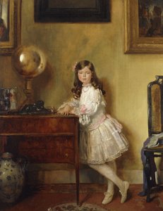 Mademoiselle Annie Harmsworth dans un intérieur, 1907