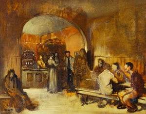 Intérieur de taverne