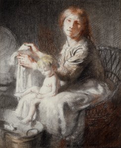 Le Cygne blanc (Grace et Kit) - William Orpen