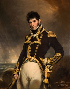 Portrait du capitaine Gilbert Heathcote RN - William Owen