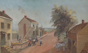 Érection de maison, années 1870 - William P. Chappel