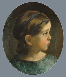 Fille de William Page probablement Mary Page, vers 1840