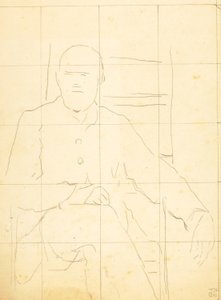 Homme âgé assis sur une chaise - William Page