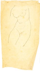 Vénus guidant Eneas et les Troyens vers le rivage latin (Torse de Vénus) - William Page