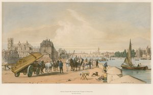 Lambeth et Westminster depuis Milbank - William Parrott