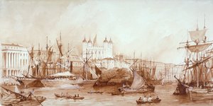 Tour de Londres, Stepney, Londres, vers 1840 - William Parrott