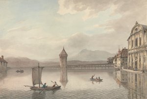 Vue à Lucerne - William Pars