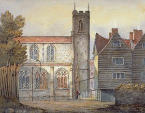Église Sainte-Catherine près de la Tour, Stepney, Londres, 1815 - William Pearson