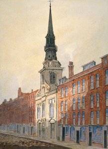 Église Saint-Martin à Ludgate et Ludgate Hill, Londres, 1815