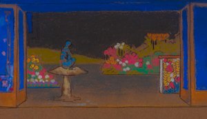 Jardin de fleurs (décor d