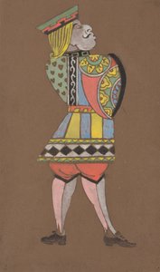 Costume du Valet de Cœur pour Alice au Pays des Merveilles - William Penhallow Henderson